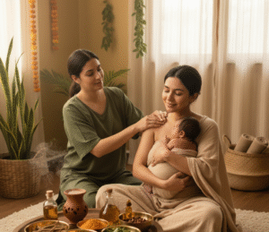Common Postnatal Challenges and How Ayurveda Helps Overcome Them