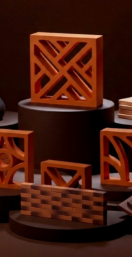 Terracotta jalis