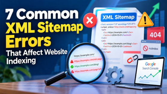 7 Common XML Sitemap Errors That Affect Website Indexing