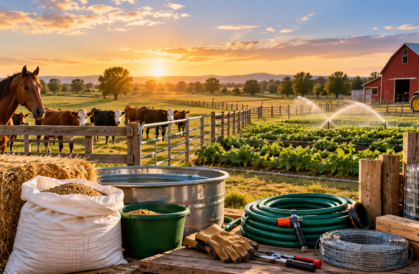 Essential Equipment and Products for Successful Agricultural Operations