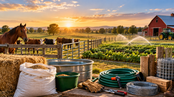 Essential Equipment and Products for Successful Agricultural Operations