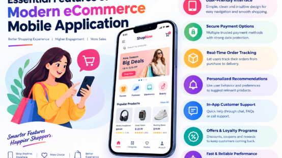 Essential Features of a Modern eCommerce Mobile Application