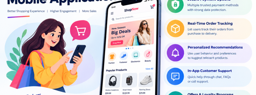 Essential Features of a Modern eCommerce Mobile Application