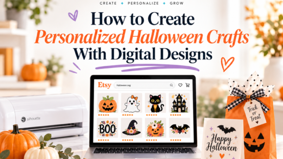 How to Create Personalized Halloween Crafts With Digital Designs?