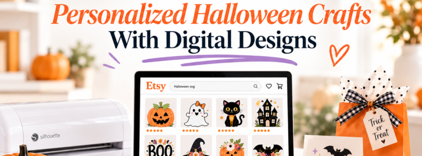 How to Create Personalized Halloween Crafts With Digital Designs?
