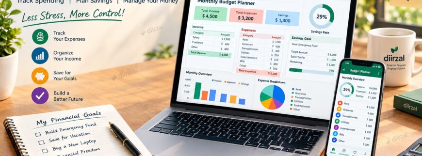 Excel Templates & Digital Budget Planner