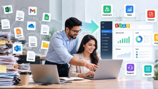 How Can Zoho Consulting Services Organize Scattered Business Data?